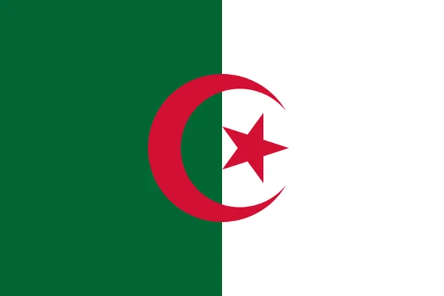 Drapeau de l'Algérie